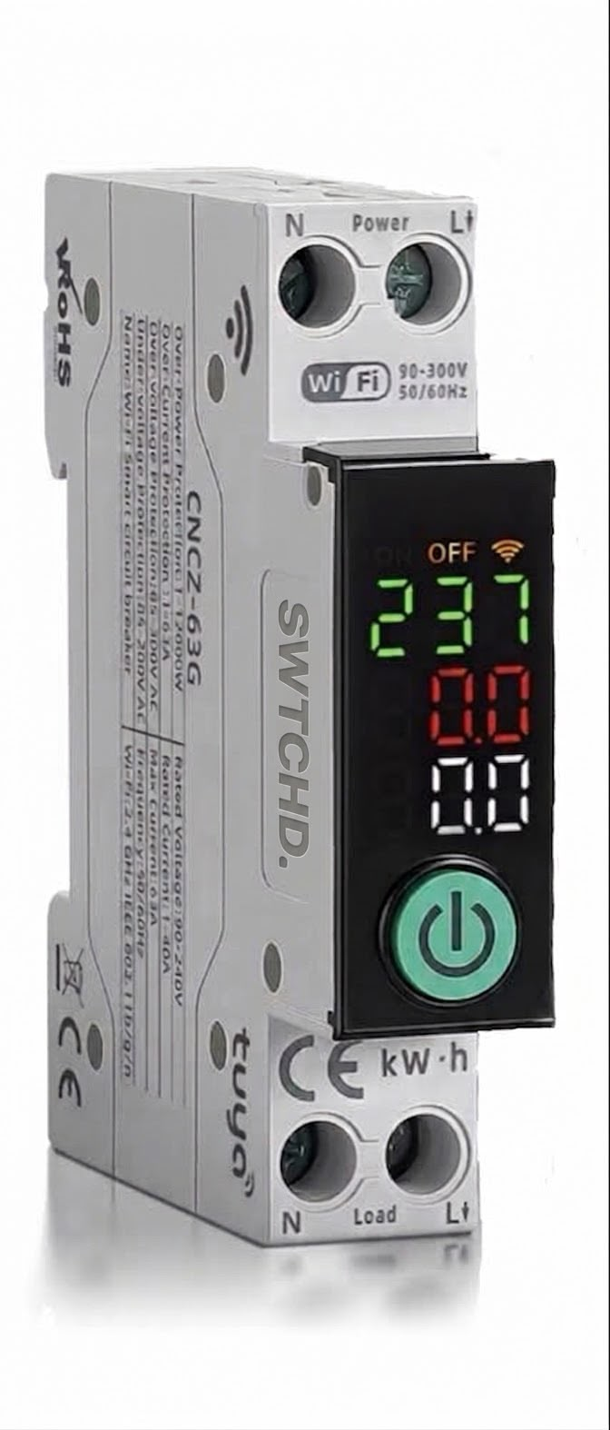 SWTCHD smart electrical control device